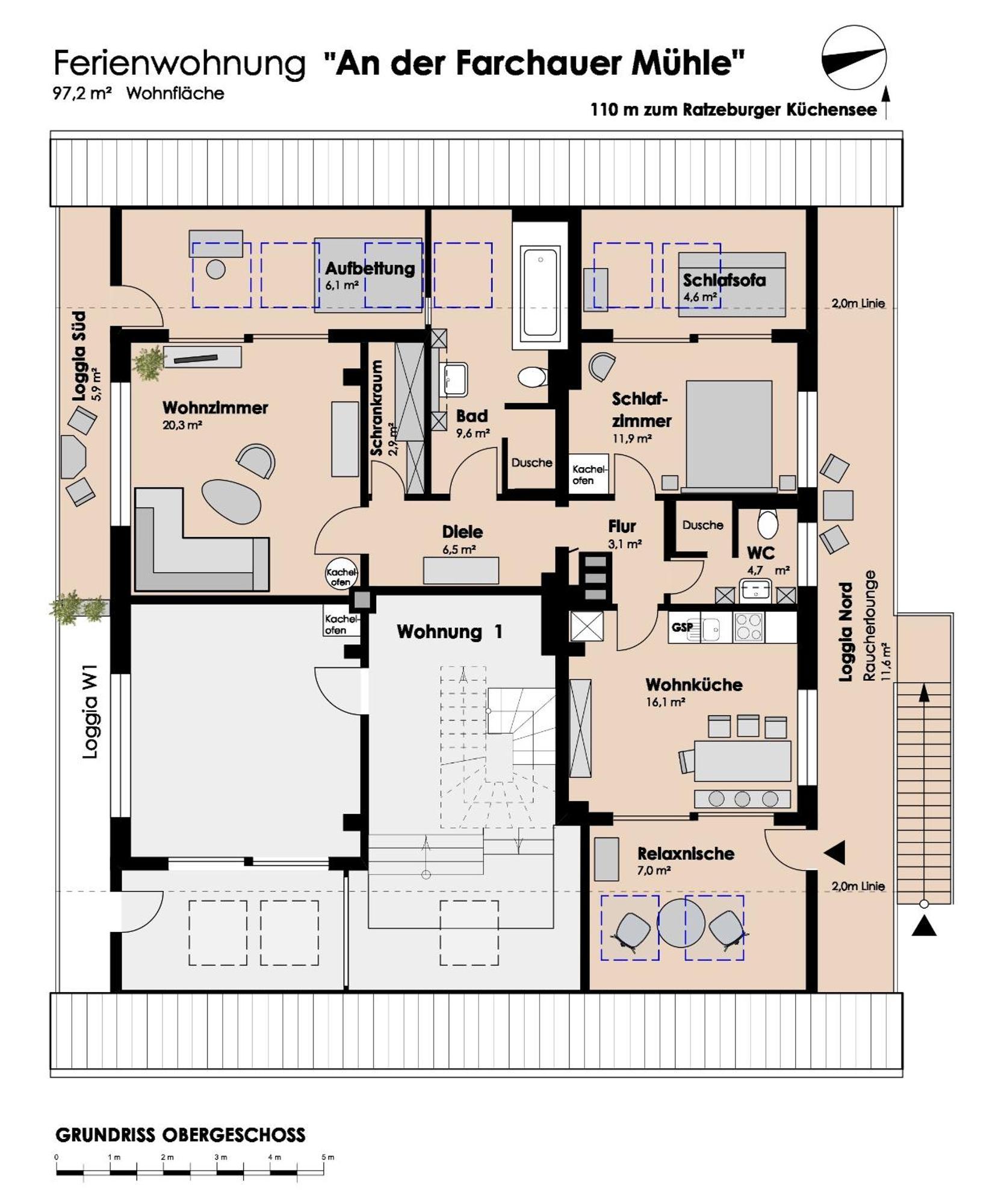 Ferienwohnung An Der Farchauer Muehle Schmilau Exterior foto